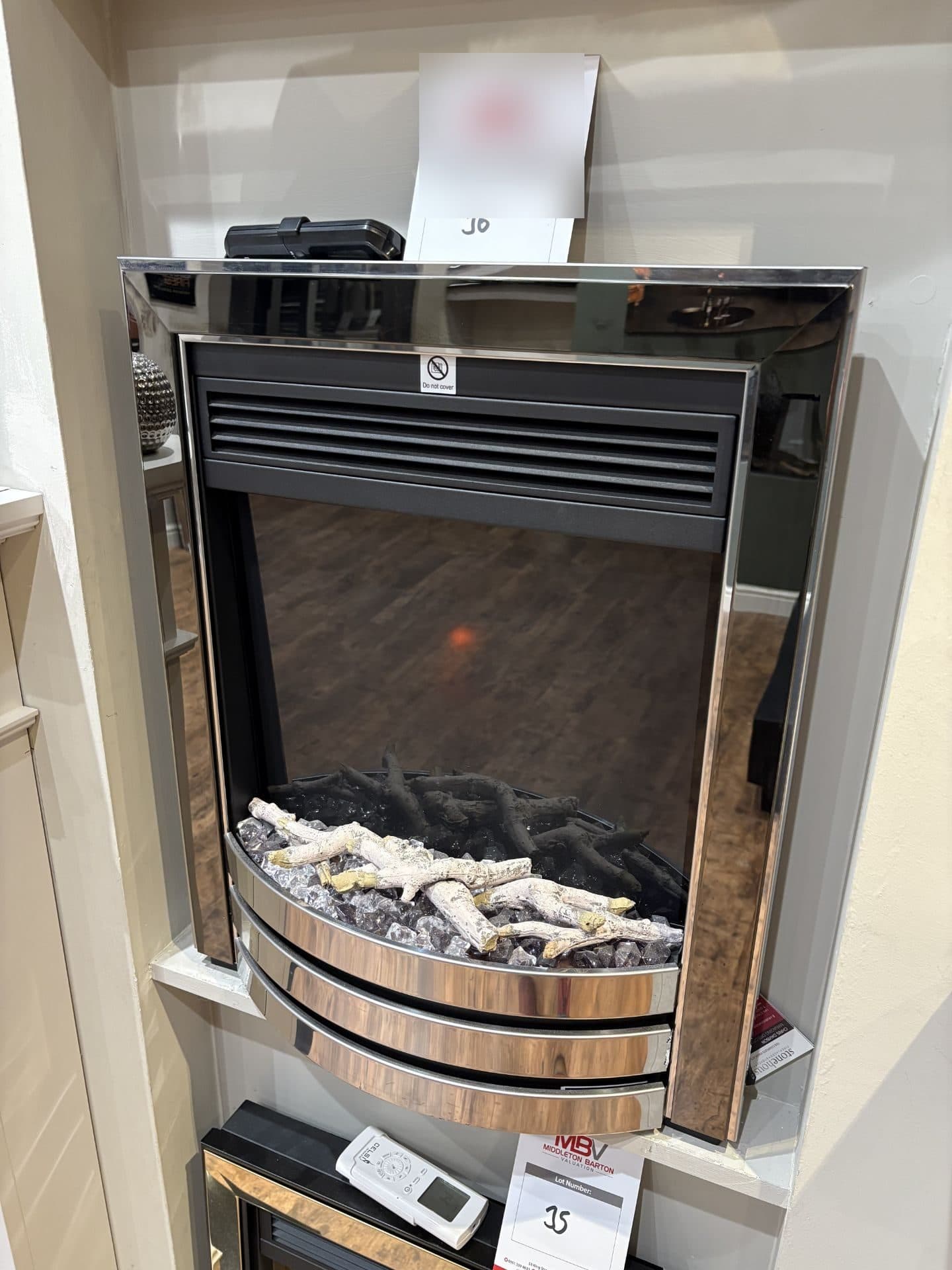Celsi Ultiflame Ultra FX Electric Fire - Chrome